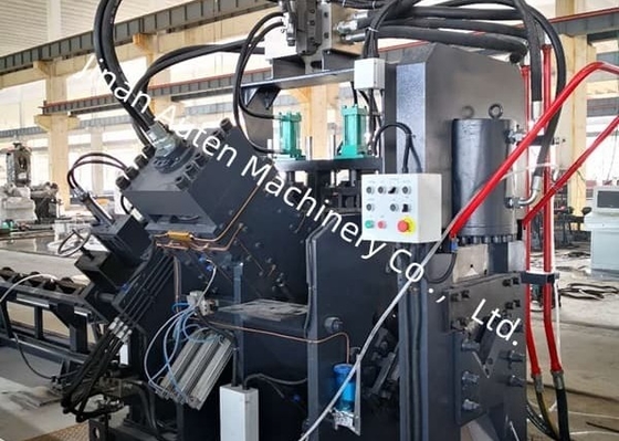 Máy đột và cắt thép góc quy mô lớn với đột CNC, đánh dấu và cắt dây được sử dụng để xây dựng cầu kết cấu thép
