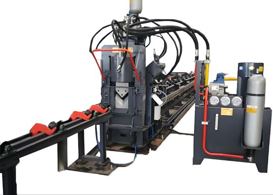 Máy cắt CNC đục lỗ một lưỡi, cắt thép góc, phương pháp làm mát bằng nước, thủy lực