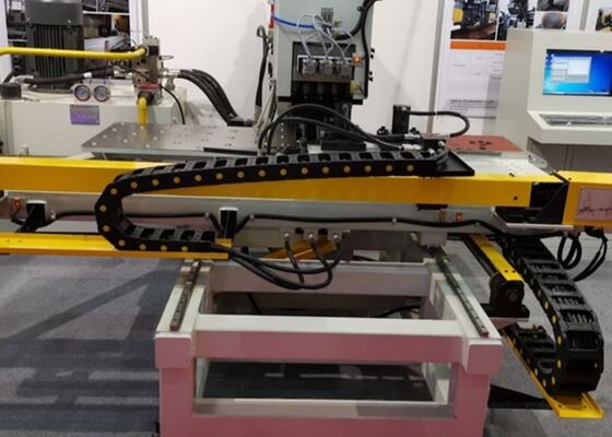 40mm Độ dày mảng khoan kết nối tháp CNC máy đâm mảng thủy lực 4 trạm đúc