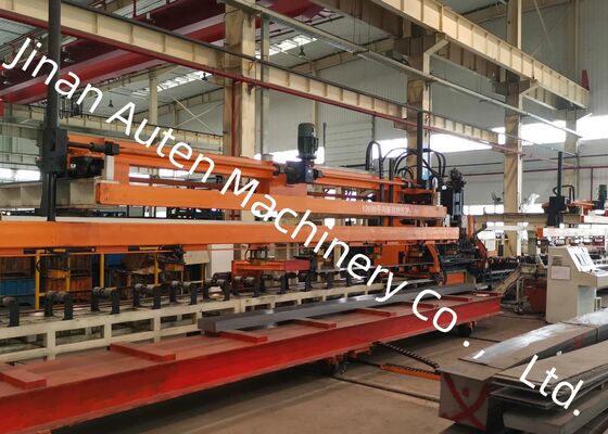 4-9mm Độ dày tấm Cnc tự động Bảng kim loại đâm dây chuyền chế biến cho xe hạng nặng