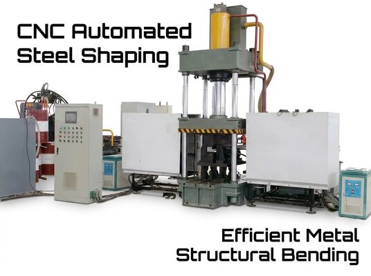1400mm Max mở cao Cnc góc thép uốn cong và máy sưởi ấm 120 * 2KW công suất sưởi ấm