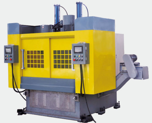 Máy khoan mặt bích CNC tốc độ cao và sản xuất cao với trục chính kép Model HFD500 / 2