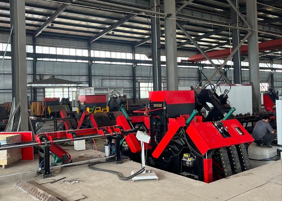 Máy dây góc CNC tự động hiệu quả cao cho khoan và đóng dấu thép góc lớn