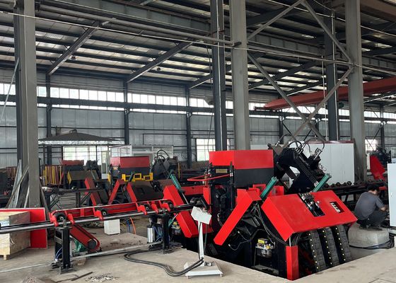 Máy đột dập và khoan thép góc CNC tự động và hiệu quả cao cho thép góc kích thước lớn