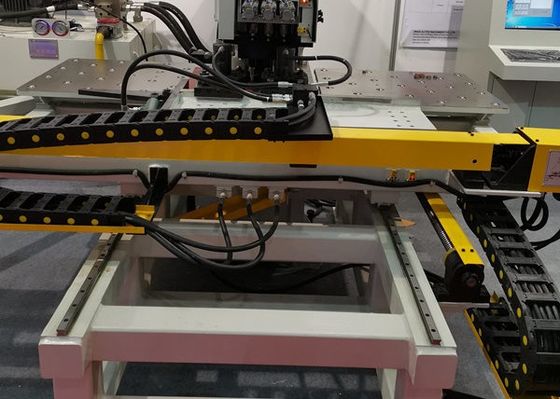 Máy đột, khoan và đánh dấu kim loại tấm CNC tự động độ chính xác cao, thiết bị đột lỗ tấm kim loại