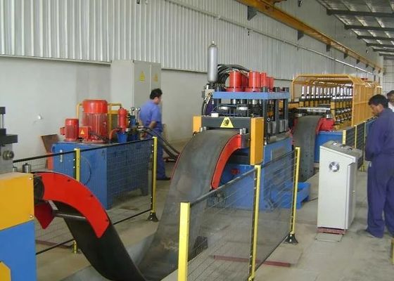 Máy tạo hình con lăn lan can đường cao tốc cho lan can và dây chuyền sản xuất bảo vệ