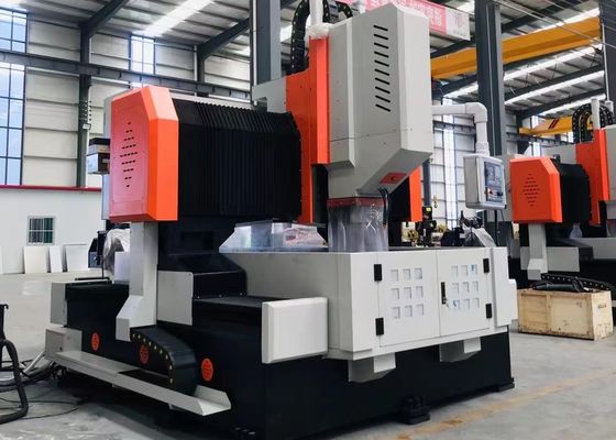 Máy khoan tấm CNC bền bỉ kích thước phôi 2000 X 2000mm, đường kính 50 mm cho gia công tấm / linh kiện kết cấu có độ chính xác cao