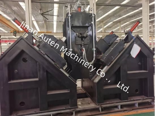 40mm Max khoan đường kính góc thép tháp công nghiệp CNC góc dòng máy 1000KN lực đánh dấu