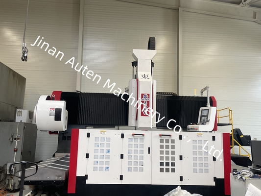 Máy khoan tấm CNC mặt bích rãnh T rộng 28mm, đường kính tối đa 100mm
