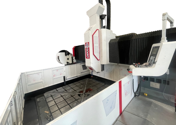 Máy khoan tấm CNC mặt bích rãnh T rộng 28mm, đường kính tối đa 100mm