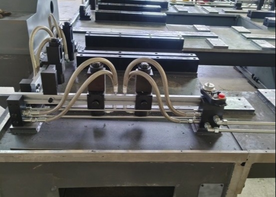 PZ4040/2 loại Gantry Máy khoan CNC di động vật liệu chồng chất Độ dày tối đa 100mm