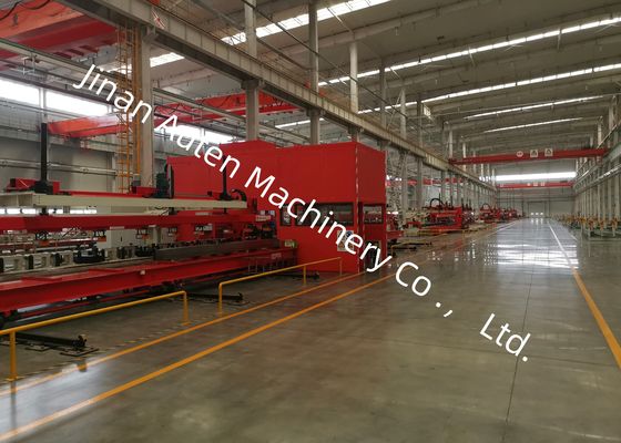 25 Số lượng Mô-đun Dây chuyền máy đột dầm xe tải CNC cho tấm dày 4-9mm