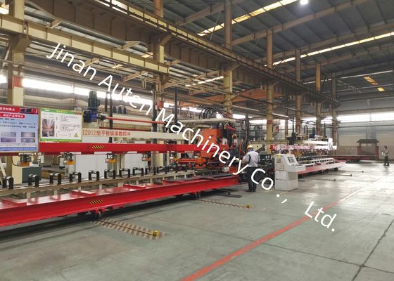 Được sử dụng cho các chùm xe tải nhẹ CNC Longitudinal Beam Punching Machine Sheet Metal Processing Line