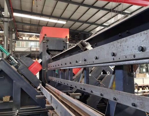 200m/Min Cutting Speed Of Drill CNC Angle Iron Drilling Production Line For Lattice Towers