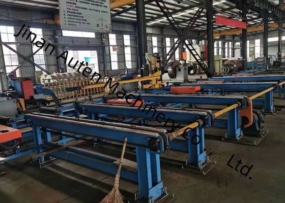 Máy khoan sợi kênh 3D 200012000mm Độ dài của nguyên liệu thô Máy khoan sợi kênh 11KW Điện lực động cơ xoắn