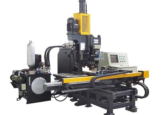 3.2×3×1.9m Tổng kích thước CNC tấm đâm đánh dấu và khoan máy 3 Die-Trạm
