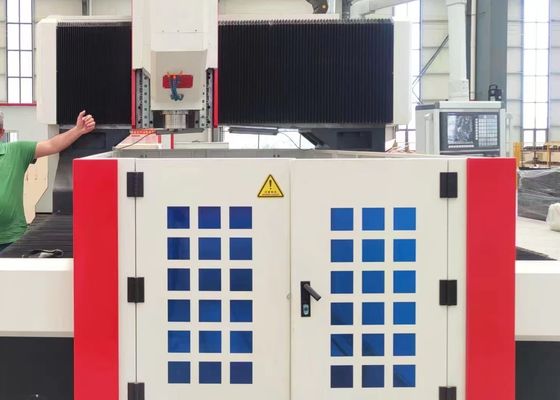 Kích thước tổng thể 4000x3800x2800mm Bàn làm việc Máy khoan CNC di động Đường kính khoan tối đa 60mm