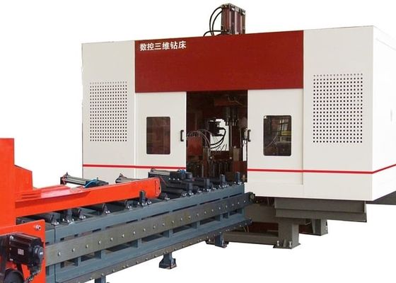 1250x600mm Kích thước tối đa Chiều rộng X Chiều cao Máy khoan dầm 3D CNC Đường kính lỗ tối đa 40mm