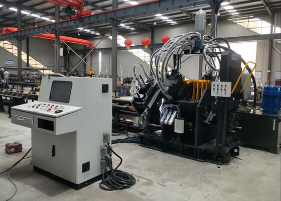Máy CNC tự động đường góc để đâm và cắt thép góc trong sản xuất tháp