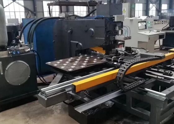 800/1000KN Đánh dấu lực Cnc lỗ tấm ống đâm máy 12 ký tự