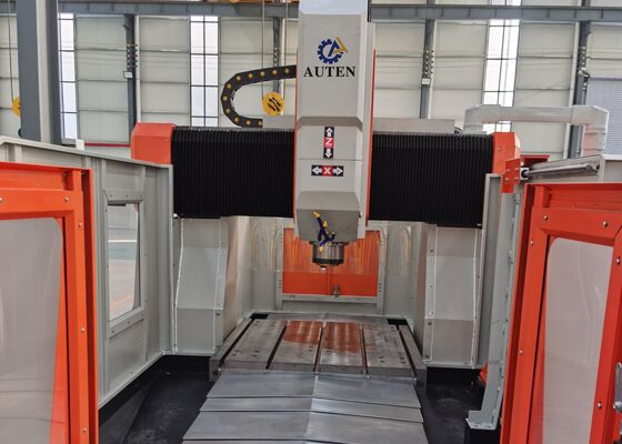 Máy khoan CNC mặt bích kim loại tấm có bộ thay dao tự động, đường kính khoan 80mm