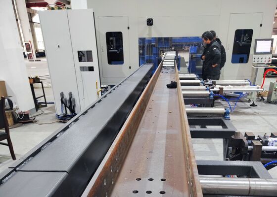Máy Khoan Dầm H CNC Mới Cho Xây Dựng Thép Công Suất Động Cơ Trục Chính 11/15KW