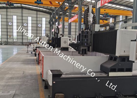 750mm Gantry Height Cnc Gantry Type Plate Steel Sheet Flange Drilling Machine 18mm T-Slot Width