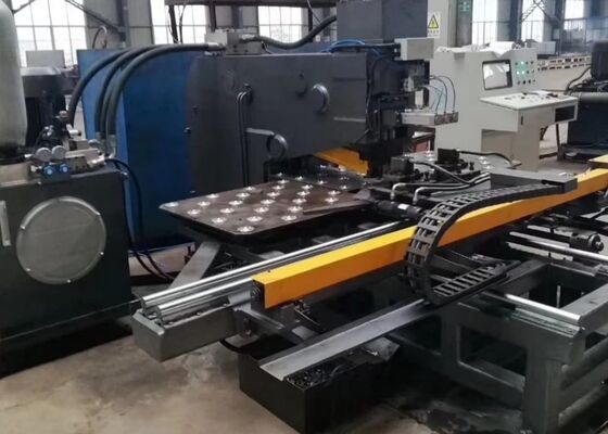 40mm Độ dày mảng khoan kết nối tháp CNC máy đâm mảng thủy lực 4 trạm đúc