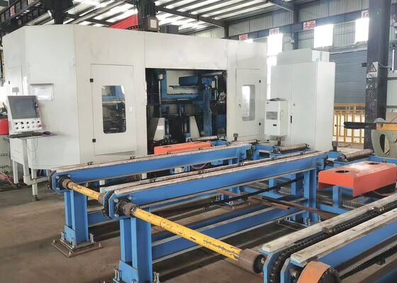 7 MPa áp suất bơm thủy lực Cnc Beam khoan dây chuyền 2x3 KW nguồn cung cấp năng lượng động cơ servo