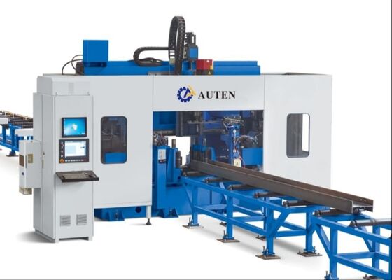Máy Khoan Dầm H CNC 3D Kỹ Thuật Cầu Sản Xuất Tháp Truyền Tải