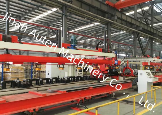 4-9mm Độ dày tấm Cnc tự động Bảng kim loại đâm dây chuyền chế biến cho xe hạng nặng