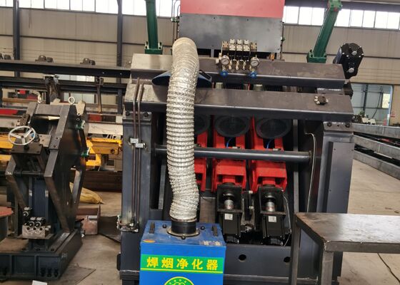Chiều kính khoan 40mm Máy cắt râu CNC góc thép đâm