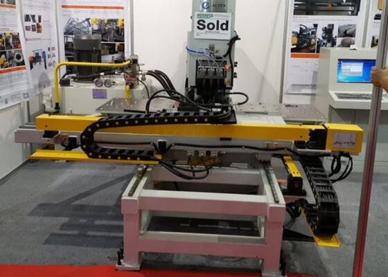 Công ty sản xuất thép CNC thủy lực đâm khoan máy kết hợp sử dụng thép cấu trúc