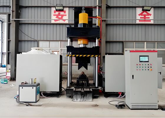 3150KN Oil Tank Pressure Cnc Angle Bending Heating Machine 120*2KW Heating Power