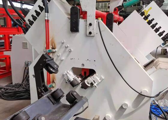 Double Or Single Blade Cnc Steel Angle Cutting Punching Machine Line 80m/Min Feeding Speed