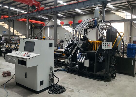 Mô hình JNC2020 Cnc góc đâm cắt dây chuyền sản xuất 32x7x3m Tổng kích thước