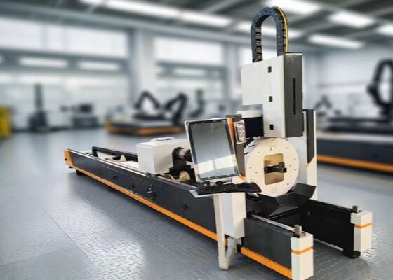 Máy cắt ống laser CNC 300mm X Axis Itinerary Line ≤30mm Độ dài tùy chỉnh