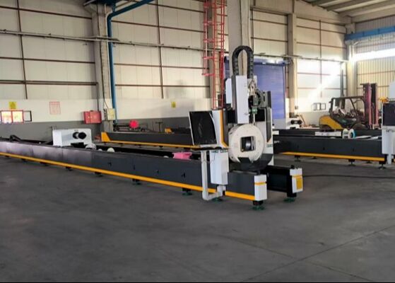 Máy cắt ống laser CNC 300mm X Axis Itinerary Line ≤30mm Độ dài tùy chỉnh