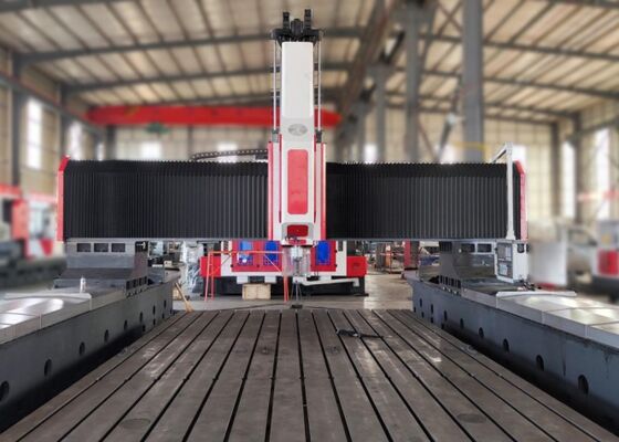 Mô hình PHD4080 Loại Gantry Di chuyển máy xay khoan CNC cho máy trao đổi nhiệt