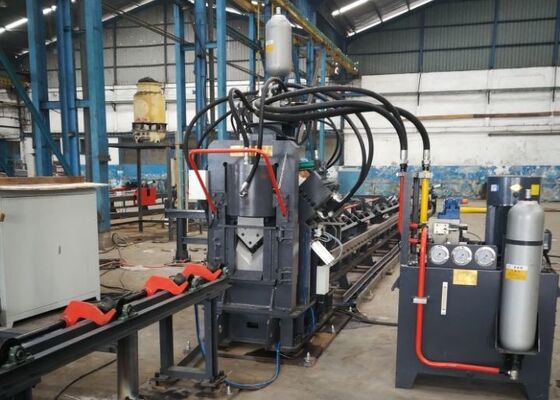 Lực cắt 2200/4300KN Máy cắt và đánh dấu CNC dòng JNC cho các góc