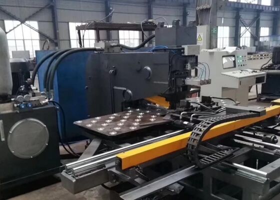 Đường kính khoan tối đa 50mm Máy đục lỗ tấm Cnc cho các thành phần tấm thép