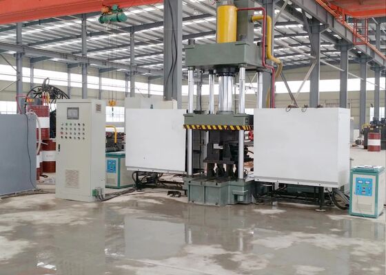 Máy uốn nhiệt 3 trục Cnc cho tấm góc có điều khiển thủy lực