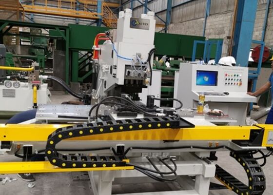 Máy đánh dấu và khoan tấm CNC với dung lượng khoan Φ50mm