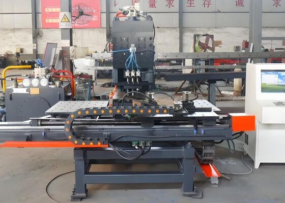 Máy đánh dấu và khoan tấm CNC với dung lượng khoan Φ50mm