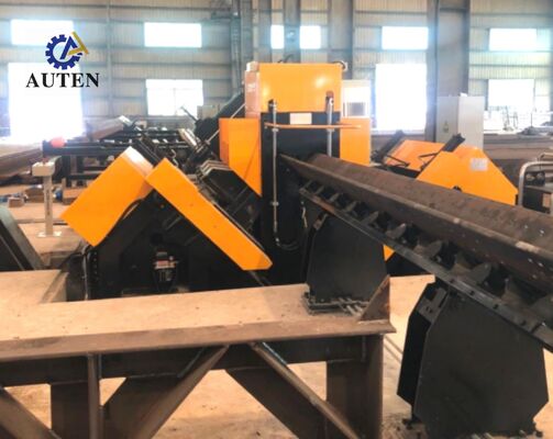 Máy Khoan Đánh Dấu Góc CNC Cao Cấp Tự Động Nạp Liệu