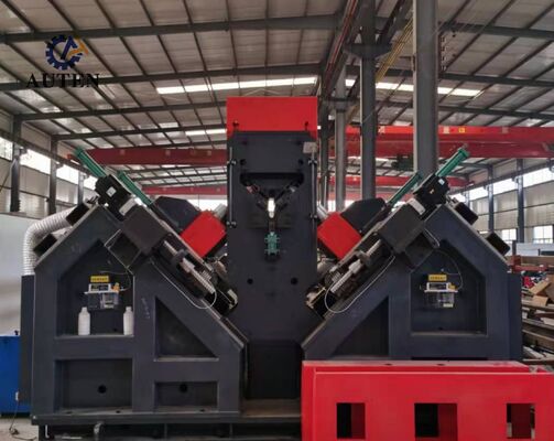 Máy Khoan Đánh Dấu Góc CNC Cao Cấp Tự Động Nạp Liệu