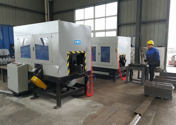 Máy phay chân góc thép CNC để gia công cung trong của thép góc