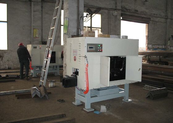 Máy phay chân góc thép CNC để gia công cung trong của thép góc