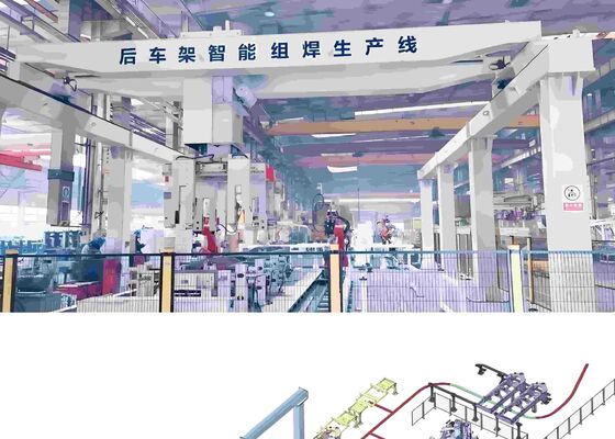 Trạm hàn robot tiêu chuẩn linh hoạt dành cho thiết bị kỹ thuật và đóng tàu