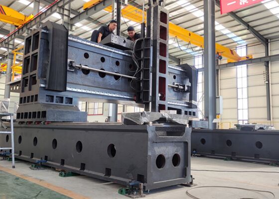 PHD4080 Máy Khoan Phay CNC Di Động Kiểu Cổng Máy Xử Lý Thép Tấm, Mặt Bích, Bộ Trao Đổi Nhiệt